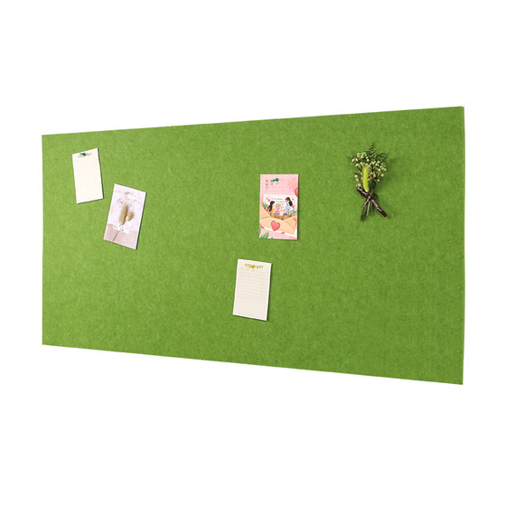 Customized kindergarten color felt wall stickers photo wall works display wall message board cork board wall stickers decoration