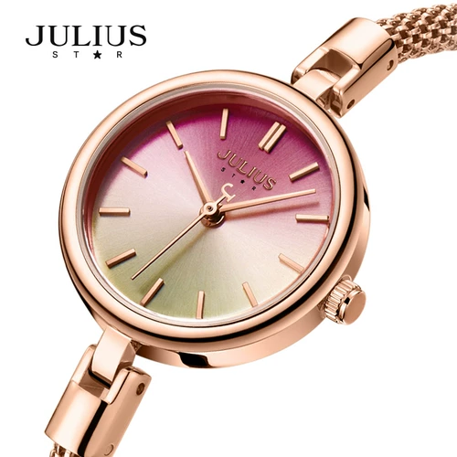 Брендовые маленькие радужные часы, легкий роскошный стиль, простой и элегантный дизайн