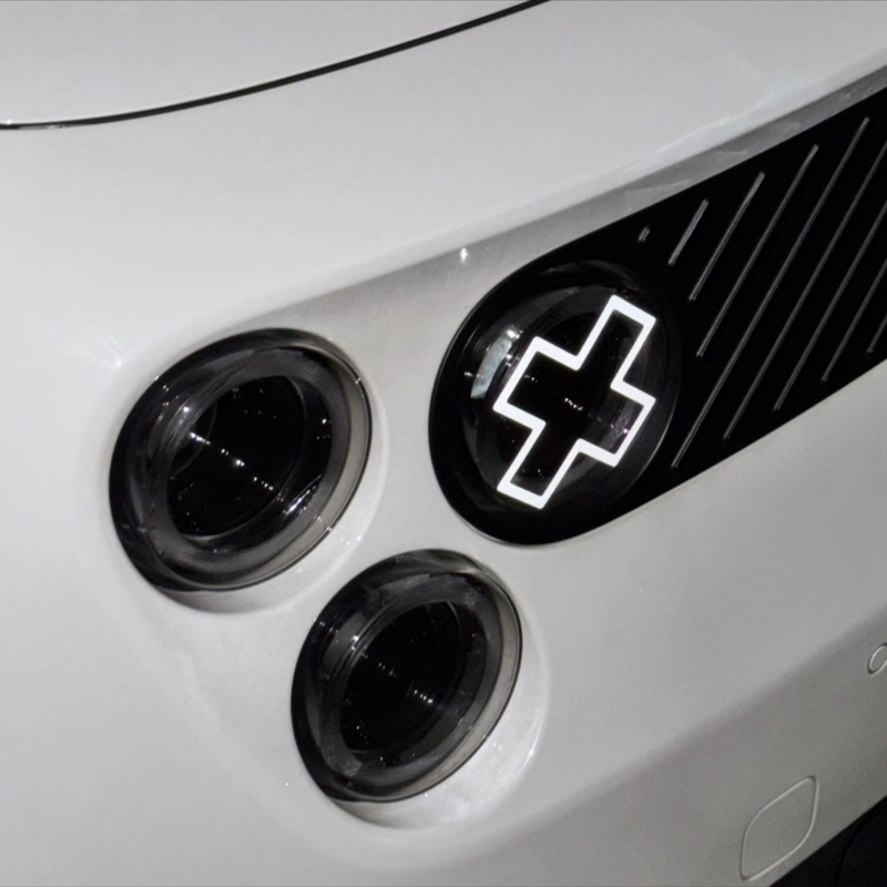 Nio Firefly Creative Modification Stickers Firefly Rally Car Light Stickers Car Light Decoration Stickers Waterproof