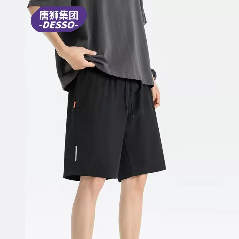 DESSO休闲宽松五分裤夏季健身情侣裤男士运动裤健身裤跨境111