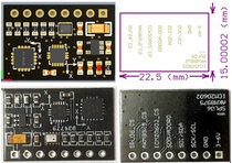 SPL06 SPL06 AK8975 ICM20602 ICM20602 sending STM32 program principle figure 3D packaging manual I2C SPI