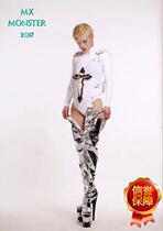 MX momster Exaggerated Atmosphere Sexy gogo Styling Dress Same Style for Men and Women
