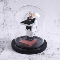 Old housekeeper watch storage box creative motif table tray display bracket boutique decorative ornaments home