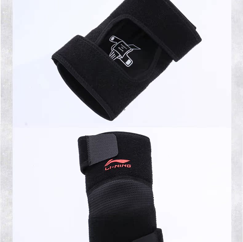 Li Ning khuỷu tay thể thao mùa hè bóng rổ mỏng chạy nam và nữ thiết bị bảo vệ ngoài trời cưỡi bóng chuyền sản phẩm thể dục leo núi - Dụng cụ thể thao bao tay nam chống nắng