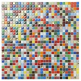 Горячая продажа маленьких гранул Цвет хрустальные стеклянные мозаичные фоновые стены