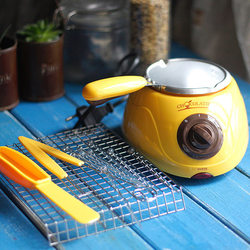 Chocolate Melting Pot DIY Handmade Butter Electric Heating Machine Melting Furnace Chocolate Fondue Baking Mold Tool Set