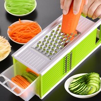 Genuine five-in-one grater multifunctional vegetable cutter kitchen multifunctional shredder four-sided planer cutting vegetable artifact