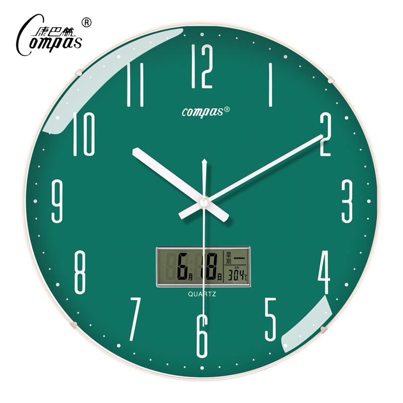 Combas fashion wall clock living room mute modern clock home bedroom wall watch personality creative simple quartz clock