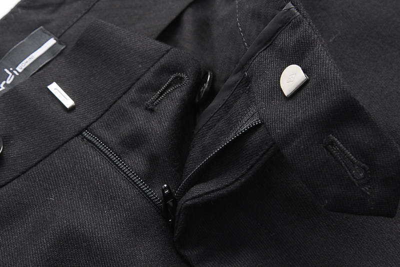 Pantalon droit en laine pour hiver - Ref 1488354 Image 12