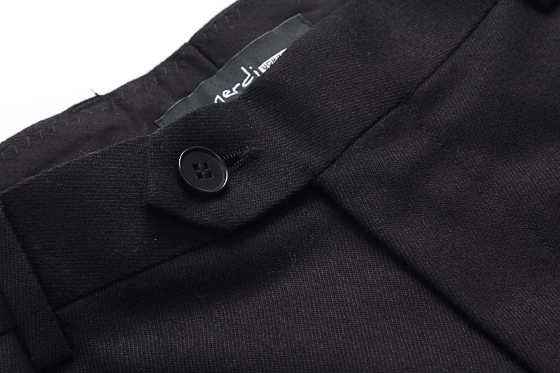 Pantalon droit en laine pour hiver - Ref 1488354 Image 9