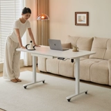 Электрический подъемный журнальный столик, многофункциональный мобильный, новый, для гостиной, офисного стола, чайный столик для маленькой квартиры, подъемный чайный столик