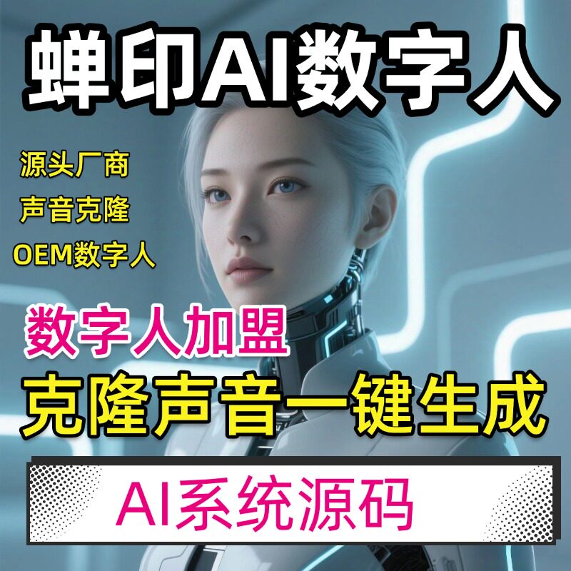 AI数字人小程序源码定制开发：私有大模型+贴牌OEM，打造专属虚拟IP！-AI内容生成工具-淘宝好物网