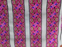 Yunnan Wenshan Miao Machine Embroidery Strip New Embroidery Ethnic Minority Clothing Ingredients and Accessories Sewing Lace