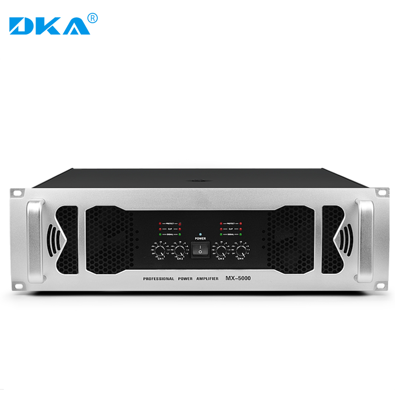 DKA professional home KTV conference pure rear stage high-power four-channel power amplifier wedding stage performance amplifier