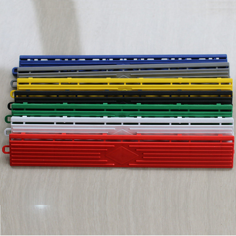 Balcony assorted 6 cm wide plastic splicing grille assorted side strips Long 40 cm