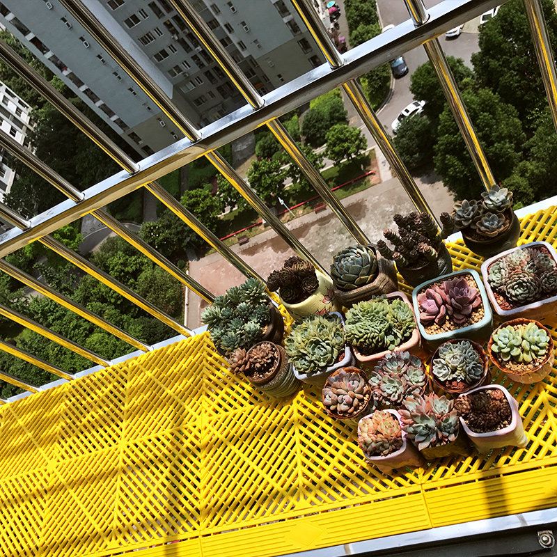 Anti-theft net pad balcony guardrail anti-fall leakage protection net self-installed window anti-cat lanai plastic grid