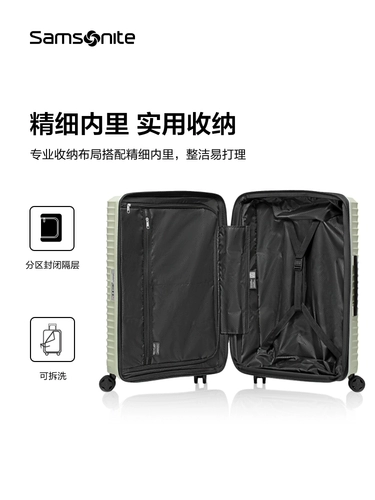 Вместительный и большой сиреневый чемодан, 20 дюймов