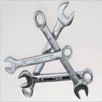 Donggong dual-use wrench plum open wrench value tool 6mm-75mm quality assurance auto repair tools