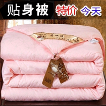 Thickened Silk Cotton Quilt Spring Autumn Air Conditioning Quilt Winters Warm Silk Cotton Quilt Core Single Double Full Cotton Autumn Winter Quilted by Winter