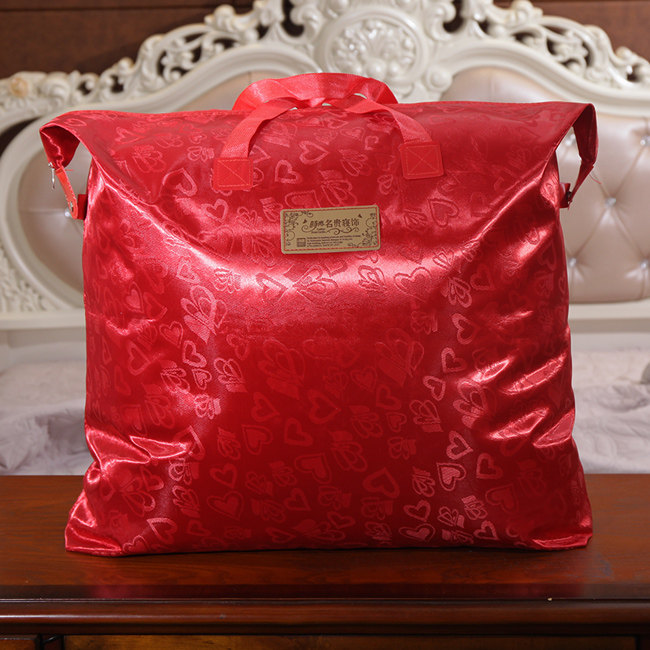 (Leather Portable Quilt Packaging) Storage Bag Gift Packaging Gift Bag