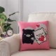 Phim hoạt hình gối văn phòng gối tựa lưng gối lõi tay áo đệm thắt lưng sofa đệm xe đệm