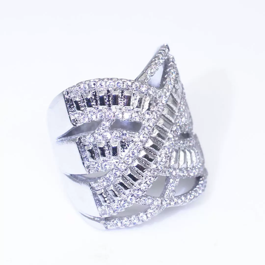 Модное обручальное кольцо, серебряный браслет, украшения, ebay, инкрустированный бриллиантами, европейский стиль