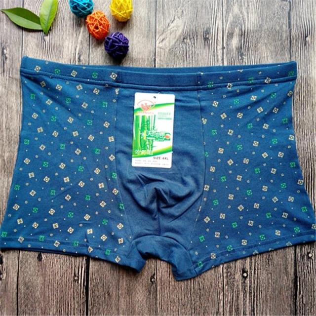 Quần lót nam bằng lụa băng cao eo cá tính võ sĩ mùa hè tăng chất liệu cotton gợi cảm tuổi trung niên quan lot nu dang dui
