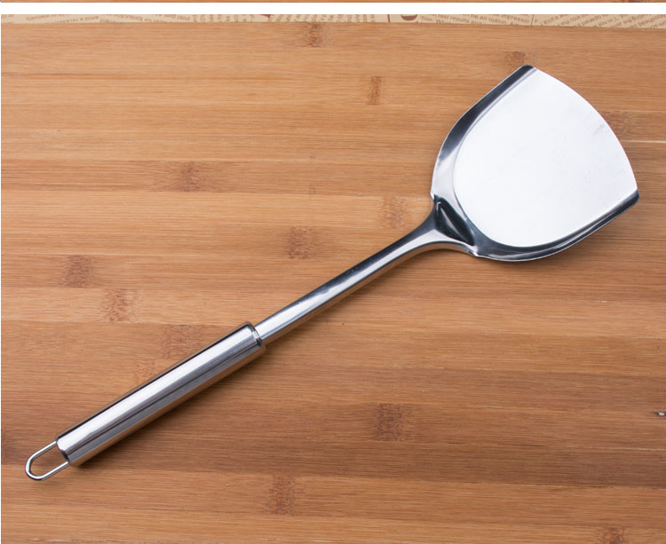 Bếp inox toàn bộ thìa thìa đặt súp súp colander nấu xẻng cháo thìa kết hợp dụng cụ nhà bếp chảo chiên trứng