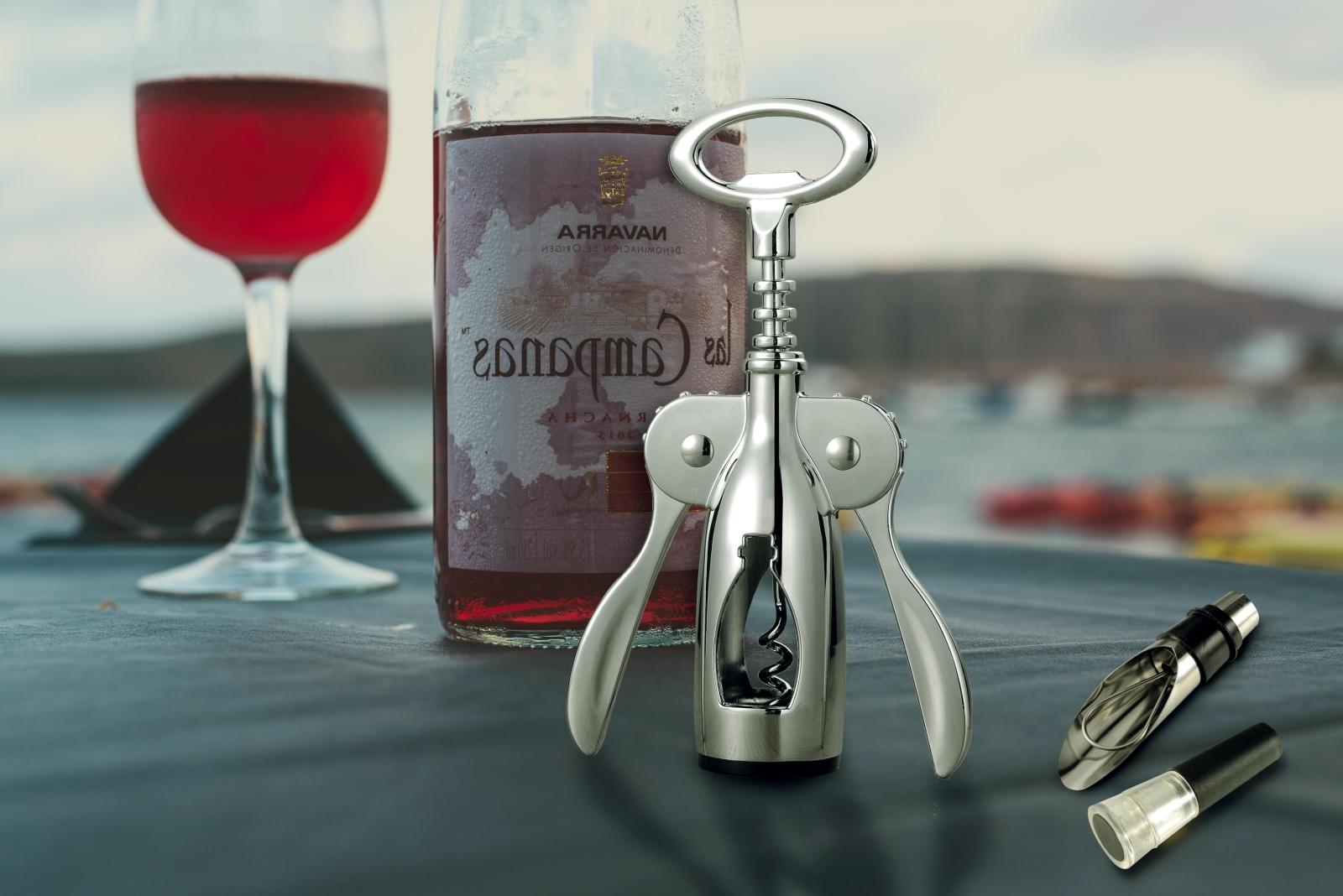 Đa chức năng wine bottle opener wine opener mở chai bia khởi xướng dual-sử dụng rượu vang bộ