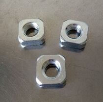 304 Stainless Steel Square Nut Square Nut Aluminum Profile M3M4M5M6M8M10M12DIN557