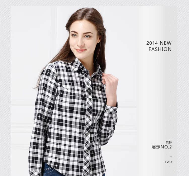 Bolton boton áo sơ mi dài tay nữ mùa xuân và mùa thu cotton thường hàng đầu LS566114 áo sơ mi voan kiểu hàn quốc