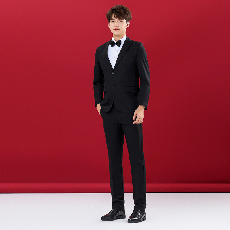 Teenage Suit Set, Boys' Formal Wear, Conductor, Piano, Speech, Poetry Recitation Competition, Host Performance Costume