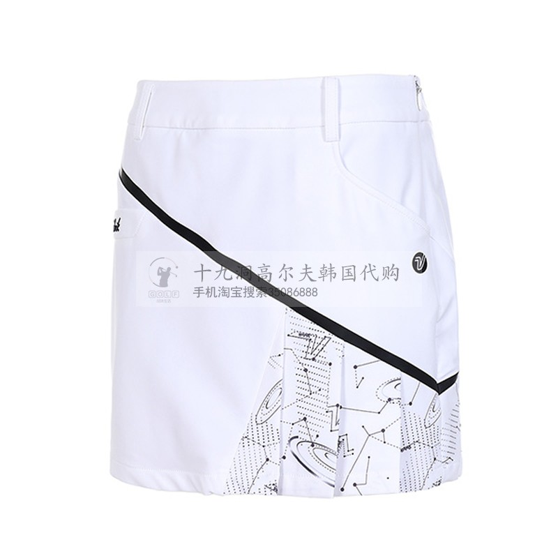Mùa thu 2019 Hàn Quốc mua hàng chính hãng VOLVI * golf nữ váy thời trang váy thể thao - Trang phục thể thao quần áo tập gym nữ nike chính hãng