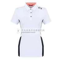 Mùa hè 2018 Hàn Quốc mua áo thun golf nữ FANTO * golf thoáng khí tay ngắn POLO áo polo