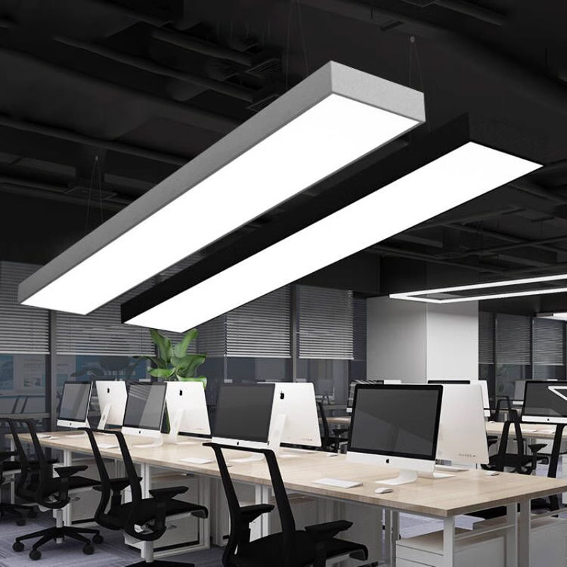 2025智能化办公必备?雷士照明LED条形灯在办公室、超市、商铺的应用全解-商用吊灯-淘宝百科网