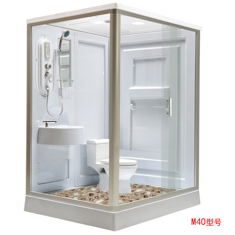 Overall shower room toilet bathroom bathroom bathroom custom-made one-piece bath bathroom