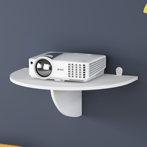 Projector rack non-perforated bedside router storage bedside bracket TV set-top box wall partition