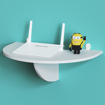 Wireless router stand multi-function storage set-top box rack non-hole wifi cable TV