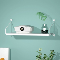 Punch-free wall rack router bedside projector flat panel TV set-top box partition storage board