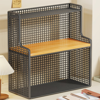Desktop bookshelves study desk book storage office desk document sorting bedroom bay window children's book storage