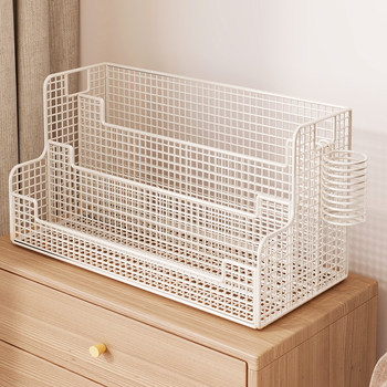 Bookshelf on the desk desktop storage rack for household baby picture book storage rack for bedroom bedside bay window small bookcase reading rack