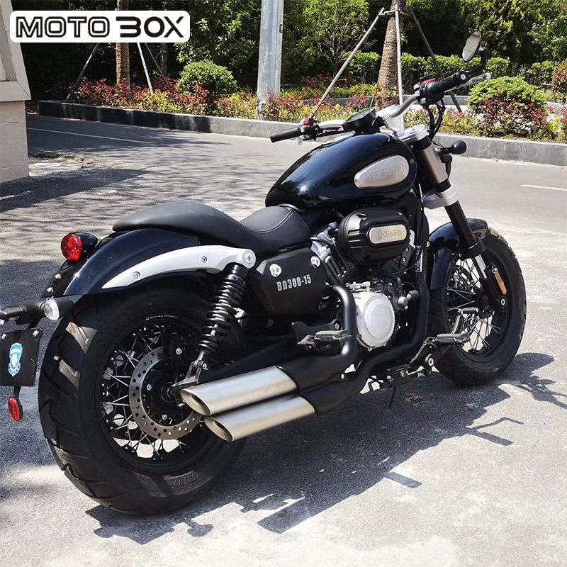 MOTOBOX Benda Jinjila 300 Modified Harley Exhaust Full-Section Sound Low, Thick, Two Out, Two Out, Two Out