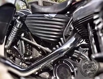 Harley 883 1200 48 72 Modified cnc stripe retro modified machine fuel tank side cover battery side plate side cover