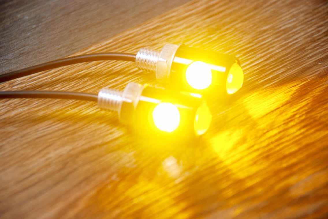 Locomotive retrofit direction light Mini direction lamp retro turn light retrofit direction light double light super bright general