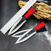 Xiao Li Flying Knife Hidden Weapon Flying Needle Outdoor Professional Martial Arts Training Knife Willow Leaf Straight Spin Flying Shuriken Needle Dart Knife