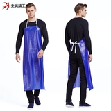 Мужской водонепроницаемый длинный фартук, нагрудник, увеличенная толщина, анти-грязь