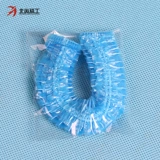 Одноразовая водонепроницаемая шапочка для душа, пластиковый шлем, маска для волос, шапка, увеличенная толщина