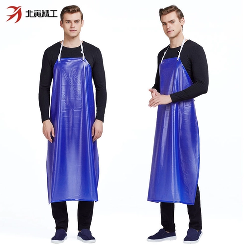 Мужской водонепроницаемый длинный фартук, нагрудник, увеличенная толщина, анти-грязь