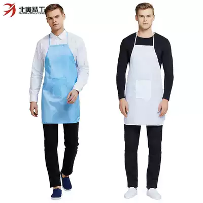 Anti-static apron Adult workshop dust-proof apron men's and women's anti-static work clothes waist dust-free apron