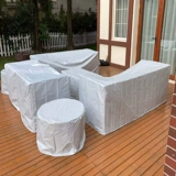 Индивидуальная пылезащитная крышка, дождевик, дорожная мебель, черный брезент, защитный чехол, защита от солнца